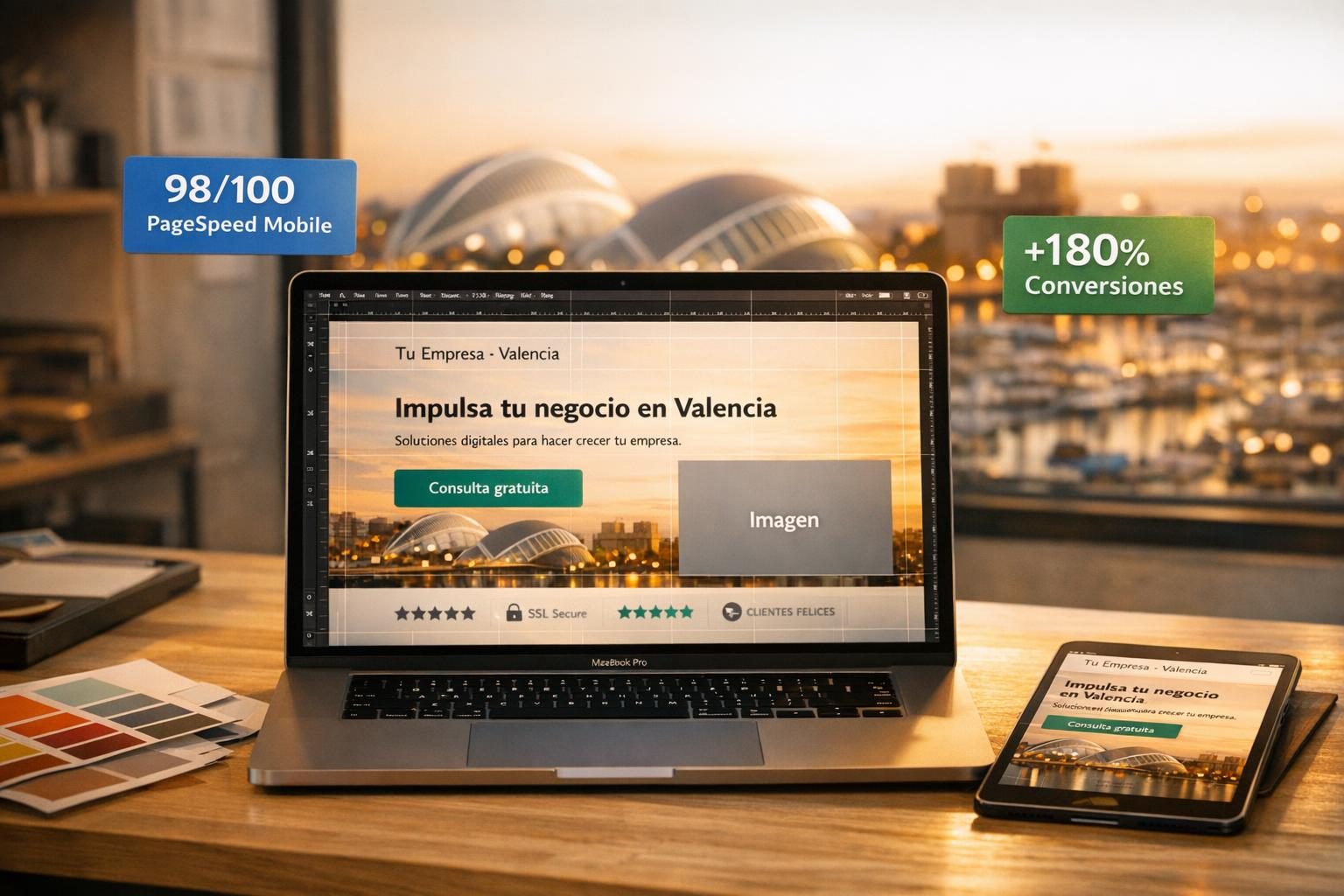 Diseño Web en Valencia — Diseño Web Profesional en Valencia — Páginas que Convierten