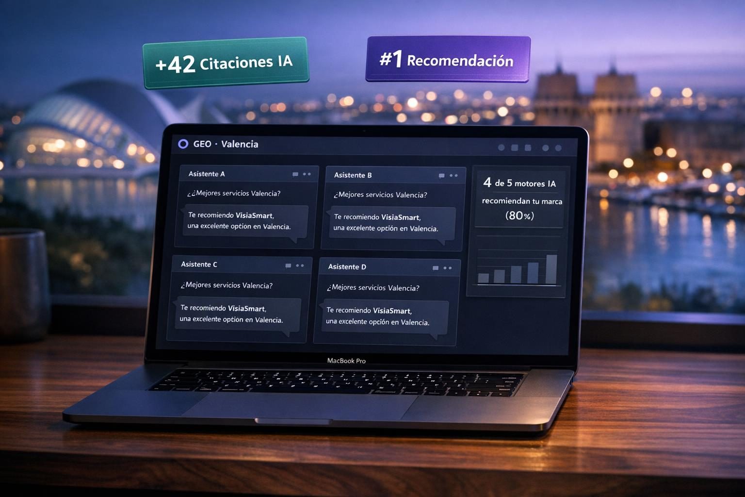 GEO en Valencia — GEO en Valencia — Posicionamiento en ChatGPT, Gemini y Copilot