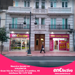 Compro Oro y Segunda Mano en Valencia - EnEfectivo