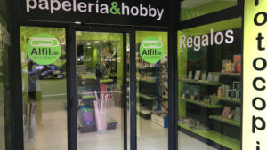 Papelería Alfil Be València Gran Via Ramon y Cajal fotocopias y regalos