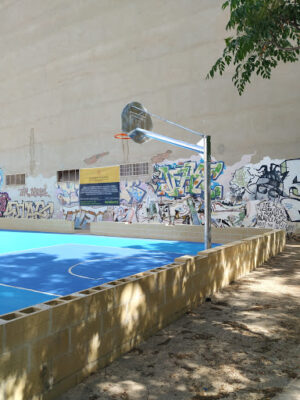 Cancha de baloncesto "PISTONS"